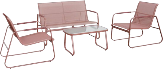 Chaise de jardin empilable