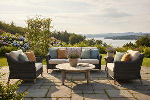 Chaise de jardin empilable